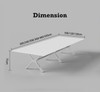 Hudson Office Table Dimension