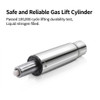 Certified Gas Lift Close‑up Beau Adjustable Office Chair Singapore | height adjustment cylinder, safety component