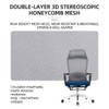 Product Specification Sheet Beau Adjustable Office Chair Singapore | parameter infographic, product overview