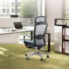 Lifestyle Full Scene Shot Beau Adjustable Office Chair Singapore | modern home office workspace, real environment display