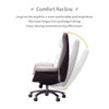 Large Recline Angle for All-Day ComfortIrvin Executive Office Chair Singapore | Alleviates Prolonged Sitting Fatigue, Enjoy Office Relaxation