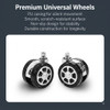 Premium Universal Wheels with PU CasingIrvin Executive Office Chair Singapore | Silent, Scratch-Resistant, Non-Slip & Durable