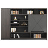 Dashiell Director Table Singapore dimensions — L160-220 x W160-180 x H75cm size chart