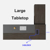 Dashiell Director Table in office setting — Linear Furnishings Singapore