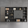 Aluna Office Bookshelf Front View
