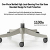 Five Star Base Display Malin Ergonomic Office Chair Singapore | metal chair base with casters, sturdy support frame