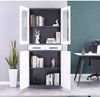 Hilde Steel Office Cabinet KN185 in office setting — Linear Furnishings Singapore