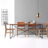JIM Wooden Dining Table Modern Style Setting