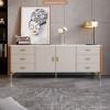 Giulia Leather Storage Cabinet Singapore — Material Detail