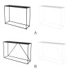 Buy Vinn Metallic Slim-Type Console Table Singapore | Metal Quality Furniture