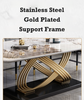Elegante Sintered Stone Dining Table Singapore | Sintered Stone | Free Islandwide Delivery