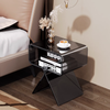 Buy Kyra Acrylic Bedside Table Singapore | Acrylic Quality Furniture
