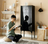 Buy Lyam Acrylic Storage Cabinet Singapore | Acrylic Quality Furniture