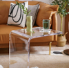 Buy Emeri Acrylic Floating Side Table Singapore | Acrylic Quality Furniture