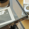 Norna Acrylic Side Table | Acrylic Table Singapore | Linear Furnishings