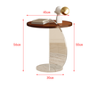 Krystof Acrylic Side Table Singapore | Acrylic | Free Islandwide Delivery