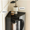 Buy Dylan Acrylic Storage Cabinet for Corner with Stand Singapore | Acrylic Quality Furniture
