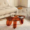 Buy Kyra Acrylic Squirrel-Shaped Coffee Table Singapore | Acrylic Quality Furniture