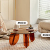 Kyra Acrylic Squirrel-Shaped Coffee Table | Coffee Table Singapore | Free Delivery & Assembly