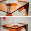 Kyra Acrylic Movable Coffee Table Singapore | Acrylic | Free Islandwide Delivery