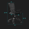Ditte Steel Study Table Singapore | steel frame | Detail