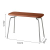Debbie Metal Stool | Metal Stool Singapore | Linear Furnishings
