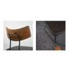 Buy Debbie Leather Seat Dining Chair (4 Pieces) Singapore | Leather Quality Furniture