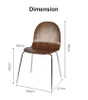 Debbie Ash Wood Dinner Chair Modern Style (4 or 6 Pieces) Singapore | Wood | Free Islandwide Delivery