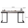 Magni Sintered Stone Office Table with Drawers Singapore | Sintered Stone | Free Islandwide Delivery