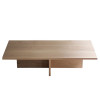 Coffee Table Singapore | Lauss Wooden Coffee Table | Linear Furnishings