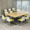 Office meeting room scene display Maxwell Meeting Chair Singapore| Corporate conference interior, office furniture set