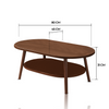 Hanson Wooden Coffee Table Singapore | Wood | Free Islandwide Delivery