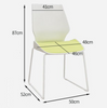Luno Modern Conference Chair Size