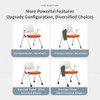 Multi-angle collage display Prosper Executive Meeting Chair Singapore| Multiple perspective collage, colour variant preview