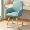 Hanson Velvet Dressing Chair side view 1