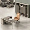 Ahseng Executive Desk Singapore | Cast Aluminium Alloy Frame, Reinforced Desktop | Free Delivery Singapore & Peninsular Malaysia