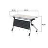 Halvor Wooden Foldable Office Table Singapore | Wood | Free Islandwide Delivery