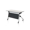 Halvor Wooden Foldable Office Table | Wood Table Singapore | Linear Furnishings