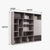 WLZY Wood Office Cabinet K644 Singapore | Wood | Free Islandwide Delivery