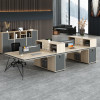 Olenka Modern Office Workstation Singapore - 4 Person Open Plan Configuration