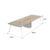 Reginald Conference Table Singapore — free delivery & professional installation