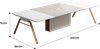 Misaki Wood Conference Table Singapore | Wood | Free Islandwide Delivery