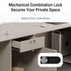 Dominic Office Workstation detail 3 — cable management for a tidy desk