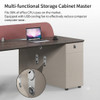 Eric Office Workstation Type A 2/4/6 Pax feature 1 — metal, engineered wood board construction