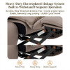 1. Alvaro Leather Director Chair Singapore Electroplated Linkage Mechanism | Noise-free Heavy Duty Stable Frame