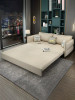 Sofa Bed Singapore | Mia Velvet Fabric Foldable Sofa Bed | Linear Furnishings