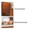 Asher Leather Sofa Bed | Leather Sofa Bed Singapore | Linear Furnishings