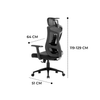 Maël Ergonomic Office Chair with Waist Protection Modern Style Singapore — free delivery & professional installation
