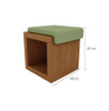 Lucho Cafe Table Square Bench Singapore