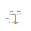 Finn Coffee Table Set | Coffee Table Singapore | Linear Furnishings